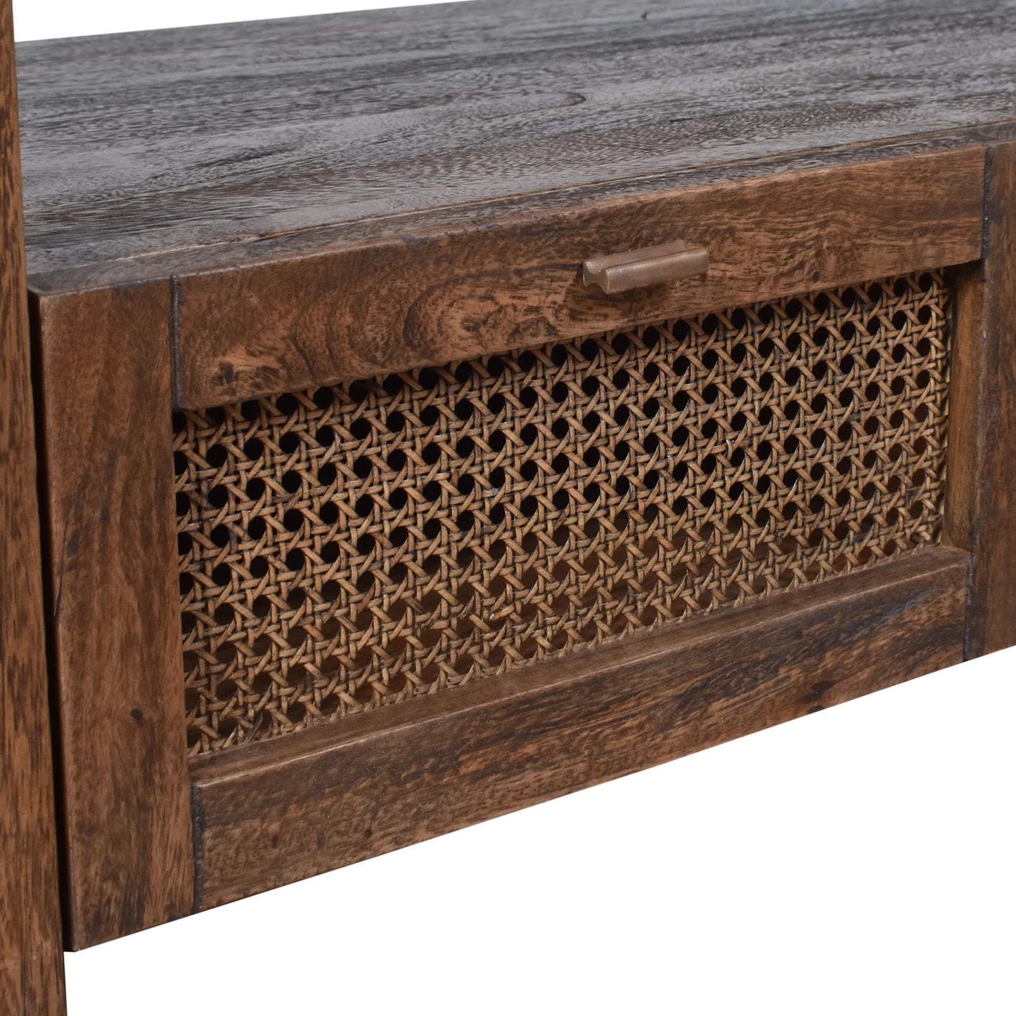 ELDRIDGE MINDI WOOD TV UNIT IN HONEY BROWN 4 DRAWERS 180CM - MyChocolateWood