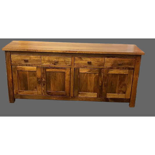 SOLID BENATO INDIAN ROSEWOOD BUFFET 4 DOORS & 4 DRAWERS - FLOOR STOCK CLEARANCE