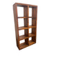 SOLID BENATO INDIAN ROSEWOOD 8 CUBE DISPALY UNIT - FLOOR STOCK CLEARANCE