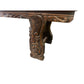 YUNNAN CHINESE ANTIQUE BENCH IN ELM WOOD 200CM