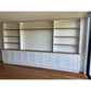 JONQUILLE FRENCH PROVINCIAL HAMPTONS STYLE 2 TONE WALL UNIT TV ENTERTAINMENT CENTRE BOOKCASE/BOOKSHELF - MyChocolateWood
