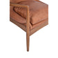 COPENHAGEN ARMCHAIR IN DISTRESSED TOFFEE LEATHER