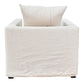 CHATEAU SLIPCOVER HAMPTONS STYLE ARMCHAIR IN SALT & PEPPER
