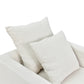 CHATEAU SLIPCOVER HAMPTONS STYLE ARMCHAIR IN SALT & PEPPER