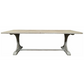 PROVENZ RECYCLED ELM RUSTIC DINING TABLE 245CM - MyChocolateWood