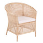 GALILEO RATTAN ARMCHAIR LOUNGE CHAIR NATURAL