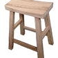 CHAGA RECYCLED ELM BAR STOOL IN NATURAL