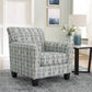 TIANA ACCENT MULTI COLOURED ARMCHAIR