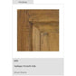 BECKETT HAMPTON STYLE SOLID MAHOGANY RECTANGULAR TRESTLE DINING TABLE IN ANTIQUE FRENCH OAK 244CM - MyChocolateWood
