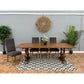 ARAGON RECYCLED ELM DINING TABLE 240CM - MyChocolateWood