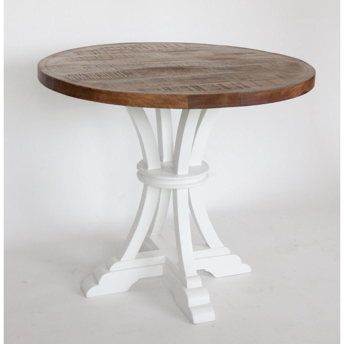 ARMIDALE ROUND DINING TABLE 85CM DIAMETER - MyChocolateWood