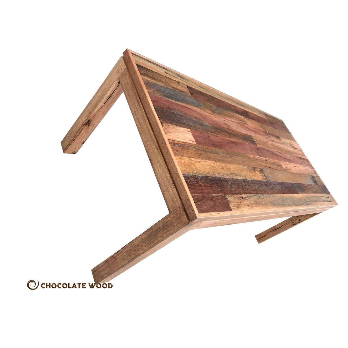 VERONA AUSTRALIAN CUSTOM-MADE 8-SEATER DINING TABLE IN RECYCLED HARDWOOD