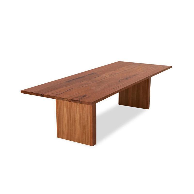 COLOGNE 240CM OAK TIMBER DINING TABLE - AUSTRALIAN CUSTOM MADE