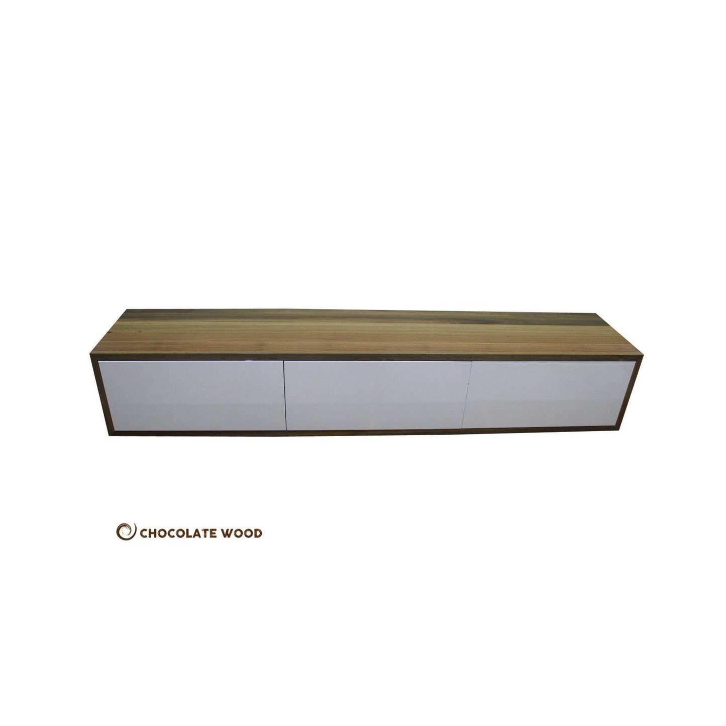 AGNES SOLID SPOTTED GUM TV/ENTERTAINMENT UNIT  -  CUSTOM MADE