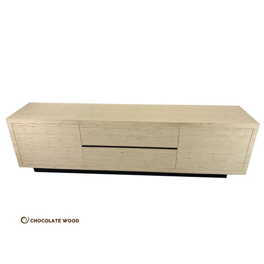 SANDY TV ENTERTAINMENT UNIT/LOWLINE IN NATURAL - AUSTRALIAN MADE TO ORDER