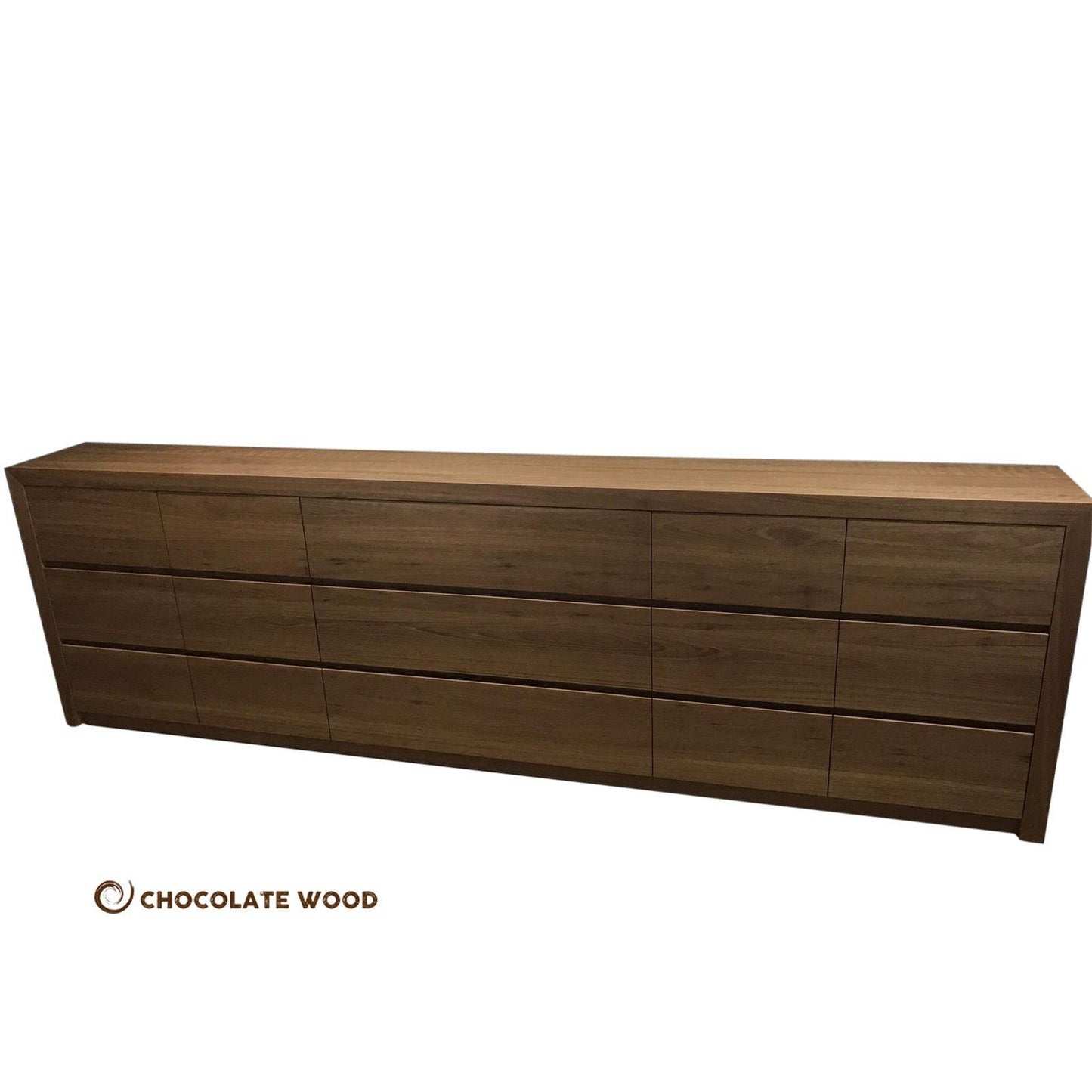AUSTRALIAN CUSTOM-MADE BARNEY DRESSER IN SOLID BLACKBUTT