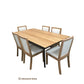 GEMMA SOLID TASSIE OAK DINING CHAIR IN CLEAR LACQUER - MyChocolateWood