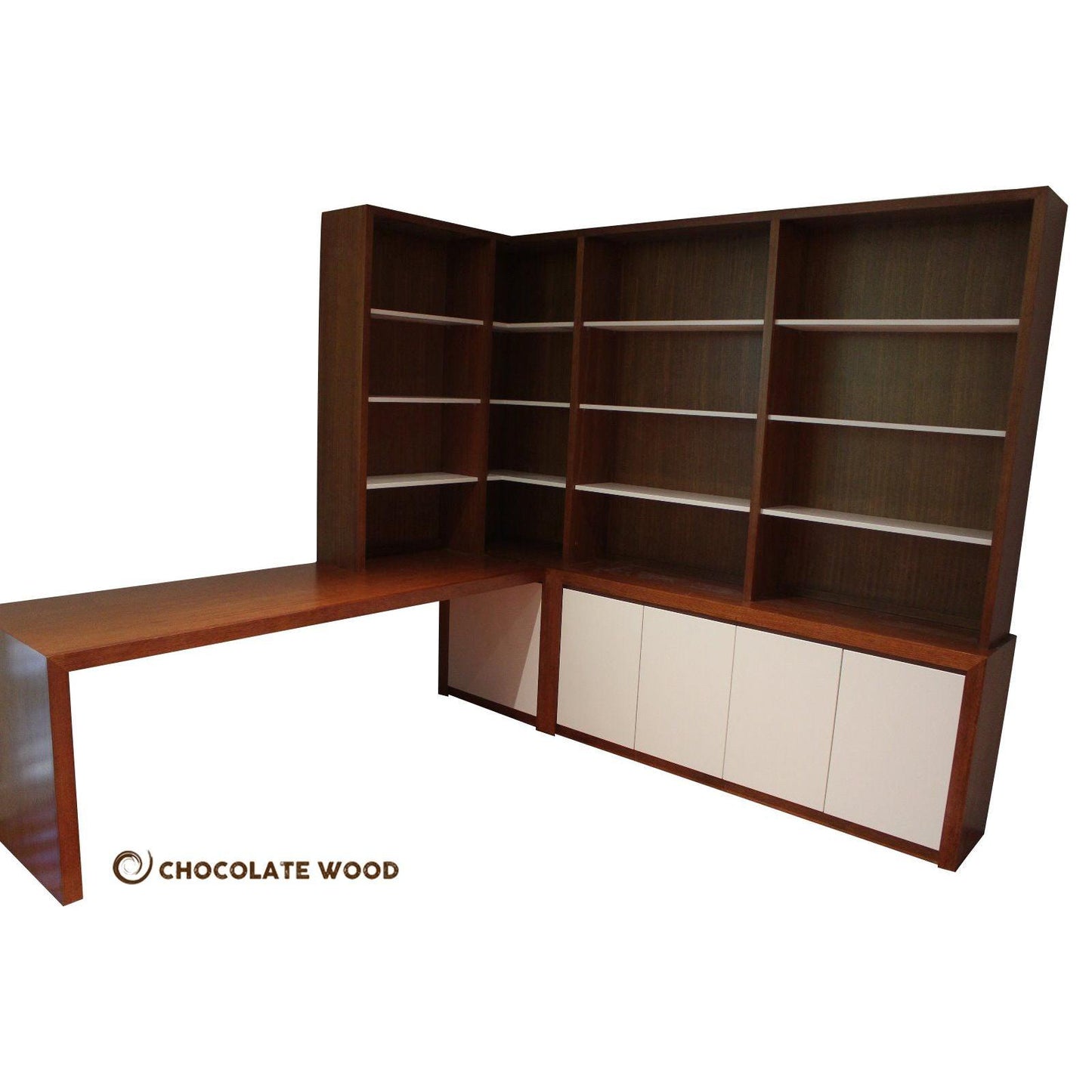 FRANGELICA TASSIE OAK CORNER DESK & HUTCH AUSTRALIAN CUSTOM MADE
