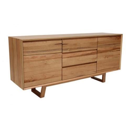 AUSTRALIAN CUSTOM-MADE SAMARA SIDEBOARD IN WORMY CHESTNUT