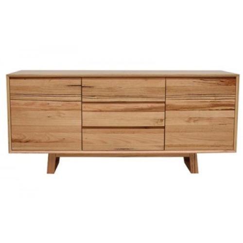 AUSTRALIAN CUSTOM-MADE SAMARA SIDEBOARD IN WORMY CHESTNUT