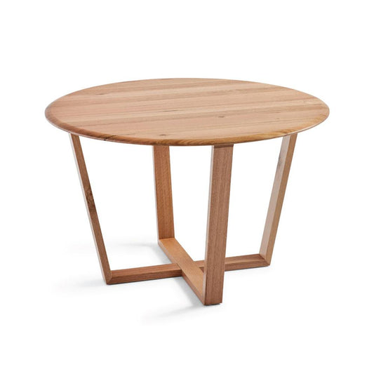 AVALON  SOLID TASSIE OAK ROUND DINING TABLE 12OCM DIAMETER  is