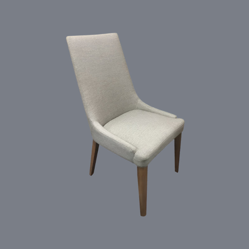 AVALON FABRIC DINING CHAIR IN TAUPE
