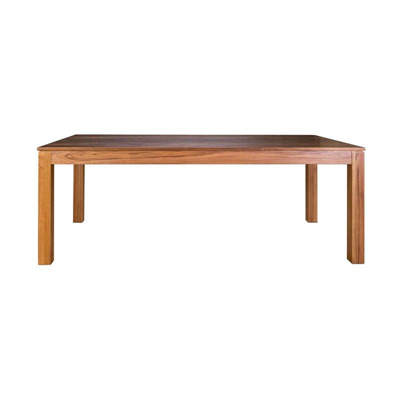 ALDO SOLID BLACKWOOD DINING TABLE 210CM