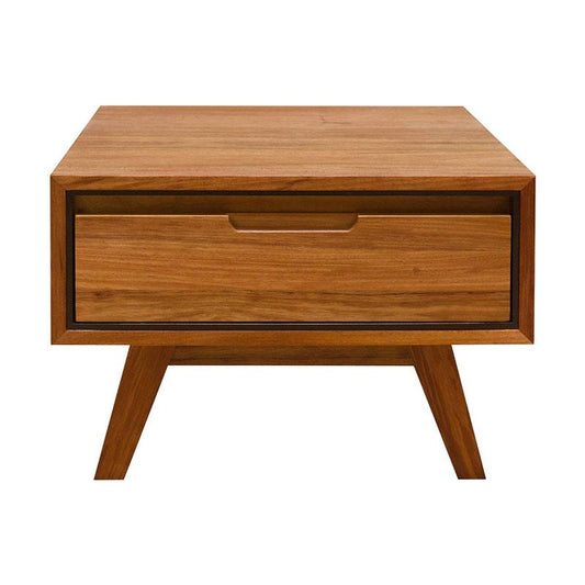 ALMA TASMANIAN BLACKWOOD 1 DRAWER LAMP TABLE