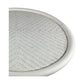 MARIO WHITE RATTAN SIDE TABLE - WHITE - MyChocolateWood