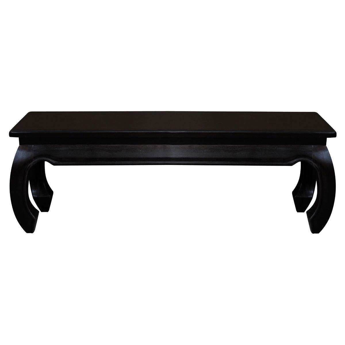 CHENGLEI OPIUM STYLE LEG 128CM BENCH IN CHOCOLATE