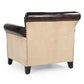 CHESTERFIELD STYLE CHARLESTON POLO ARMCHAIR REAL LEATHER LIVING ROOM CHAIR - MyChocolateWood