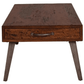 COLOGNE 120CM COFFEE TABLE WITH 2 SIDE DRAWERS IN MEDIUM BROWN - MyChocolateWood