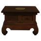 HIROKO SOLID MAHOGANY CHINESE STYLE LAMP TABLE IN MAHOGANY - MyChocolateWood