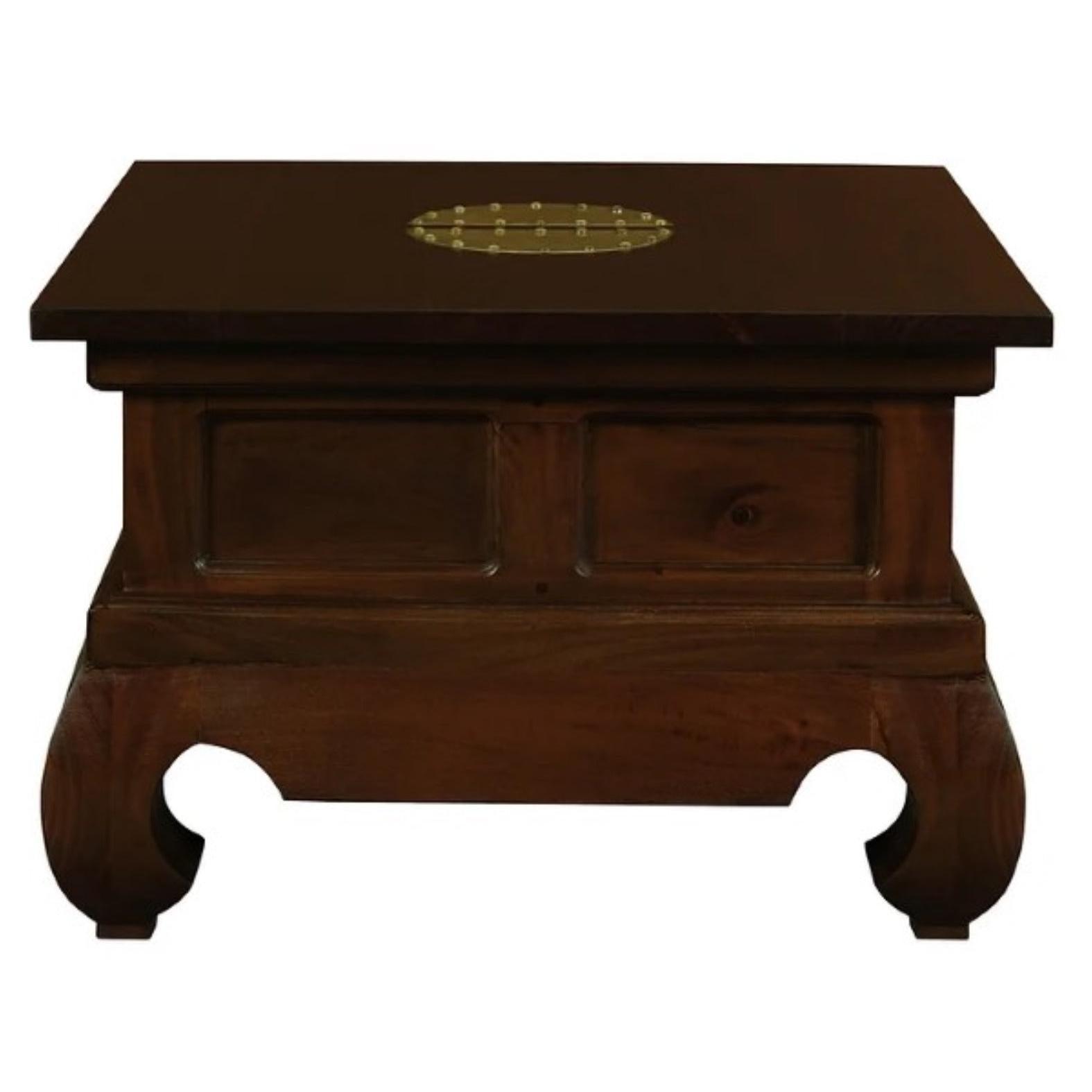 HIROKO SOLID MAHOGANY CHINESE STYLE LAMP TABLE IN MAHOGANY - MyChocolateWood