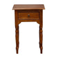 EMERY SOLID MAHOGNAY TIMBER SIDE TABLE - MAHOGANY - MyChocolateWood