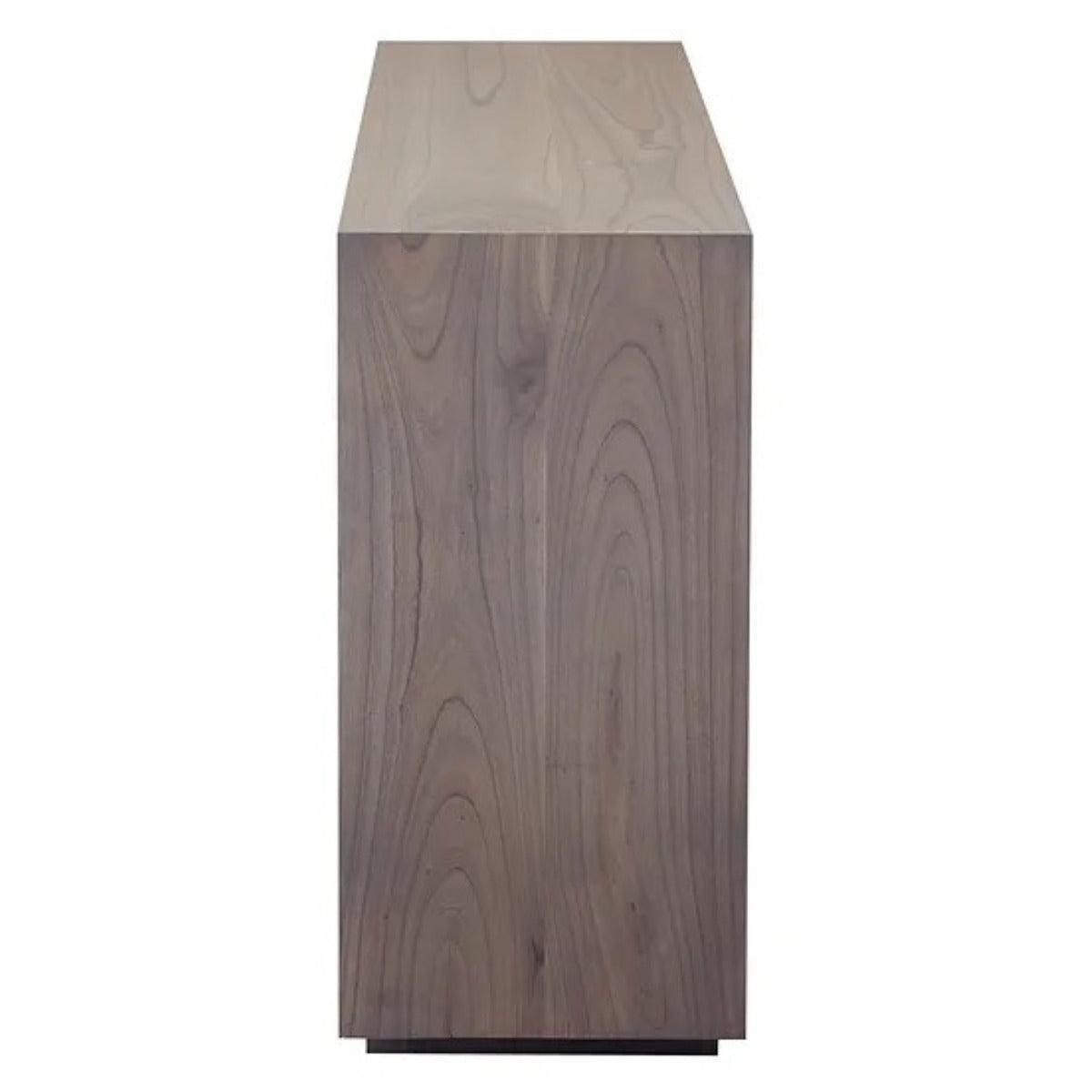 CARDEW SOLID WHITE CEDAR TIMBER 2 DOORS 92CM BUFFET IN LATTE