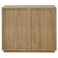 CARDEW SOLID WHITE CEDAR TIMBER 2-DOOR BUFFET IN NATURAL 92CM - MyChocolateWood