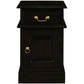 TASMANIA SOLID MAHOGANY TIMBER BEDSIDE TABLE, RIGHT HAND SIDE, CHOCOLATE - MyChocolateWood