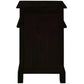 TASMANIA SOLID MAHOGANY TIMBER BEDSIDE TABLE, RIGHT HAND SIDE, CHOCOLATE - MyChocolateWood