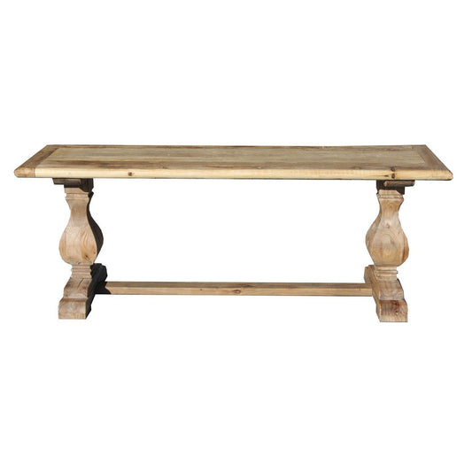 BORDEAUX HALL TABLE/CONSOLE TABLE IN RECLAIMED ELM 150CM