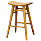 LUCAS SOLID MAHOGANY COUNTER STOOL CARAMEL