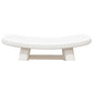LUCAS SOLID MAHOGANY COUNTER STOOL WHITE