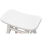 LUCAS SOLID MAHOGANY COUNTER STOOL WHITE