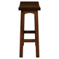 LORIAN SOLID MAHOGANY TIMBER KITCHEN/BAR STOOL 77CM HIGH - MAHOGANY - MyChocolateWood