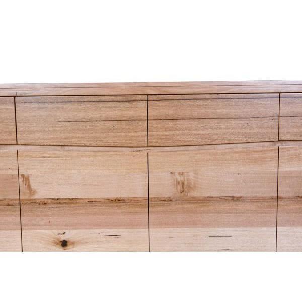 NOREEN SOLID TASMANIAN OAK BUFFET/SIDEBOARD 4 DOORS & 4 DRAWERS 200CM - MyChocolateWood