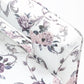 MARIS FLORAL ARMCHAIR WITH CHROMED METAL LEGS