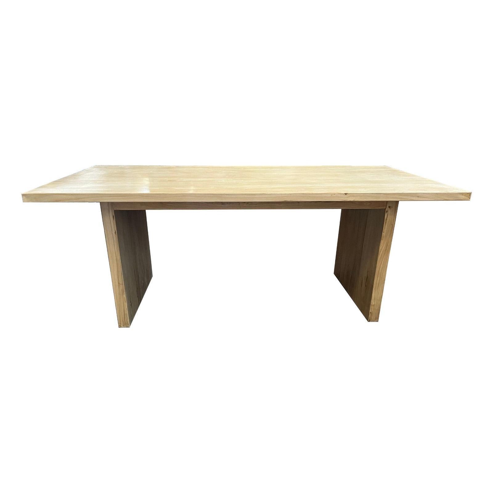 ZEUS RECYCLED ELM DINING TABLE 240CM - MyChocolateWood