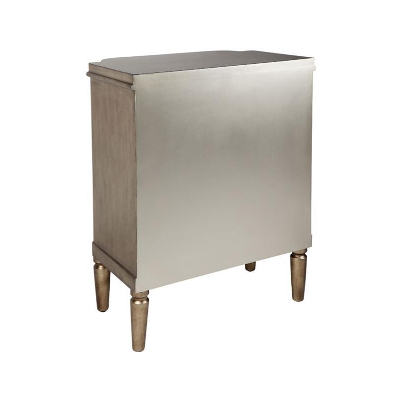 ARIELLE BEDSIDE TABLE - ANTIQUE GOLD