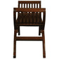 CHENGLEI OPIUM STYLE LEG FULL TIMBER 2-SEATER BENCH IN MAHOGANY - MyChocolateWood