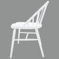VERA SOLID OAK DINING CHAIRS IN WHITE SET OF 2 - MyChocolateWood